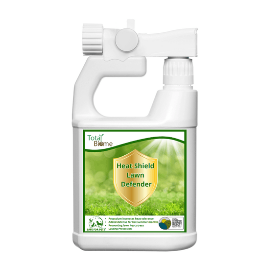 100% Organic Grass Heat Defender Fertilizer - Total Biome