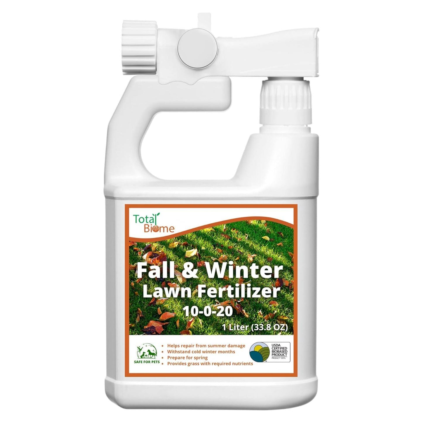 Fall & Winter Organic Grass Liquid Fertilizer, 1 Liter - Total Biome