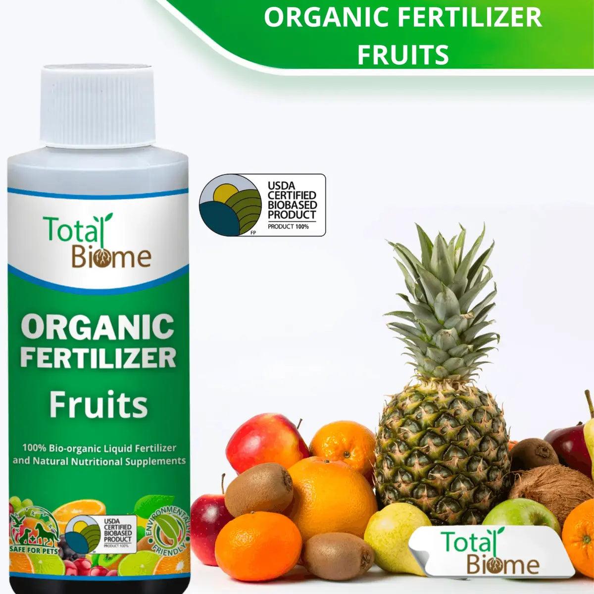 Organic Fertilizer for Fruit, Liquid Concentrate Plant Food - Total Biome