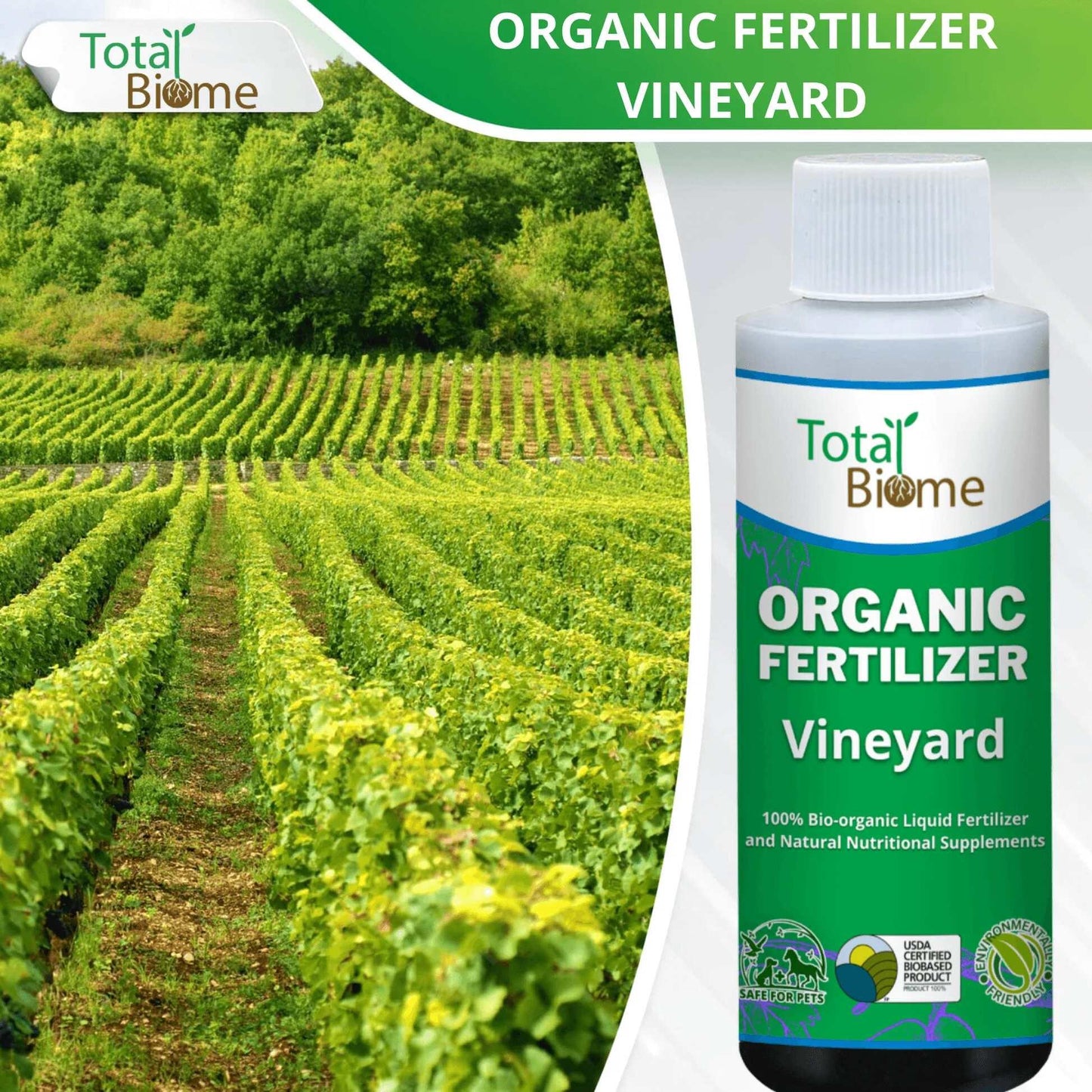 Organic Fertilizer for Vineyards - Total Biome