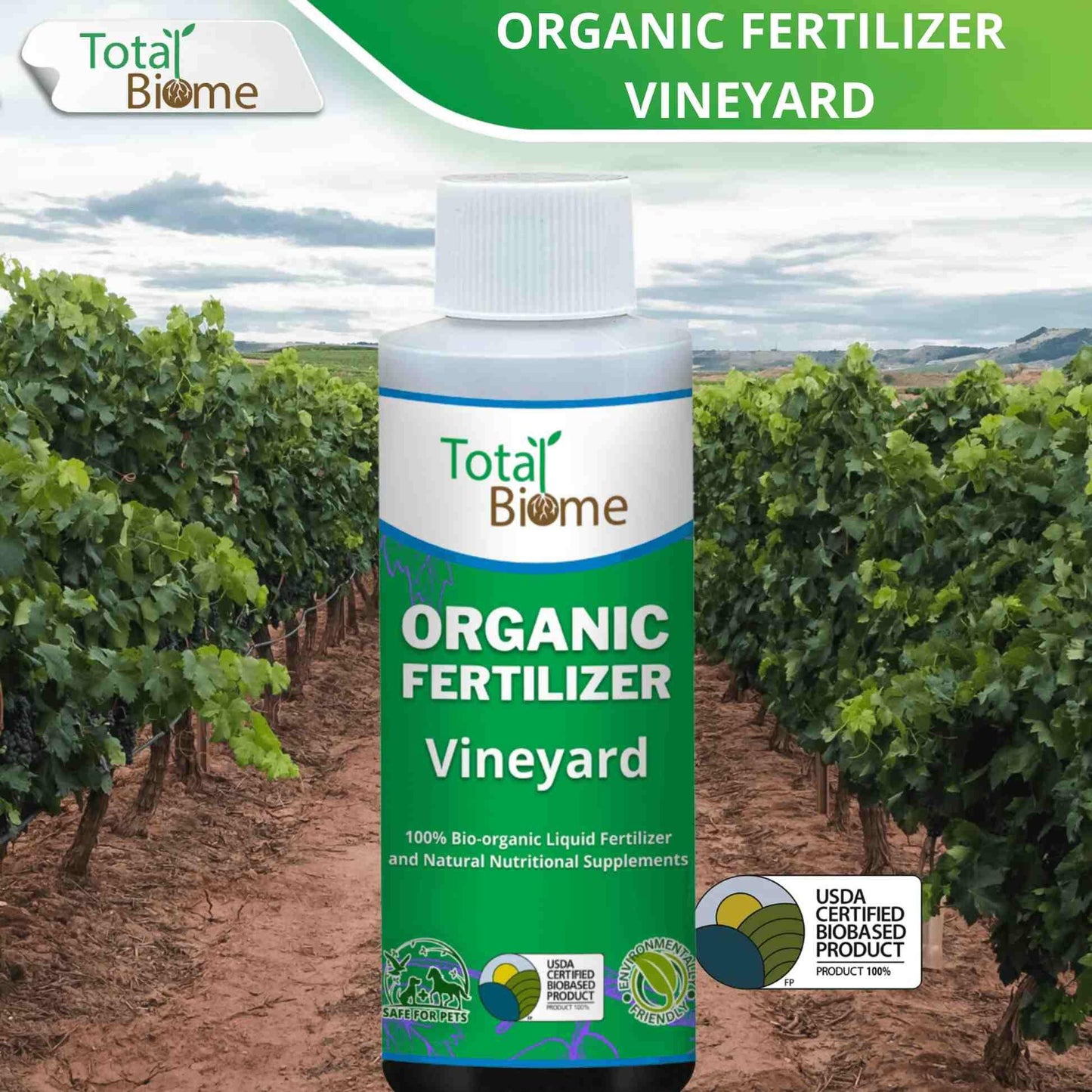 Organic Fertilizer for Vineyards - Total Biome